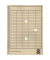 Umlaufmappe 8020011_1, A4 chamois Karton 250g