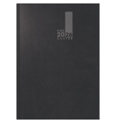 Buchkalender TIME CENTER 2026 schwarz