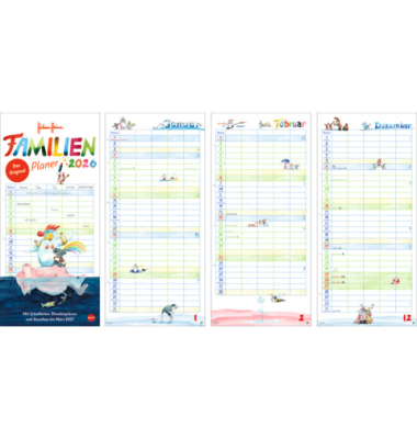 Familienkalender Helme Heine 2026