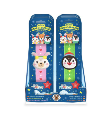 Weihnachtlicher Snap Armband Magic Moments sort.