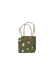 Geschenktasche 671013008911, Weihnachten, mit Tragehenkel, Sterne, 8,5cm x 8,5cm