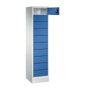 Spind Evolo48 185x42x50cm lgr/ebl