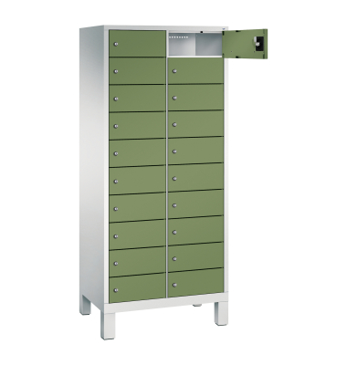 Spind Evolo48 170x81x50cm lgr/resedagn