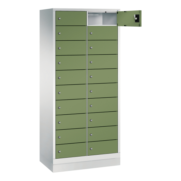 4065714407183 - Spind Evolo48 180x81x50cm lgr resedagn 4065714407183 CP-Möbel