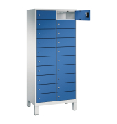 Spind Evolo48 170x81x50cm lgr/ebl