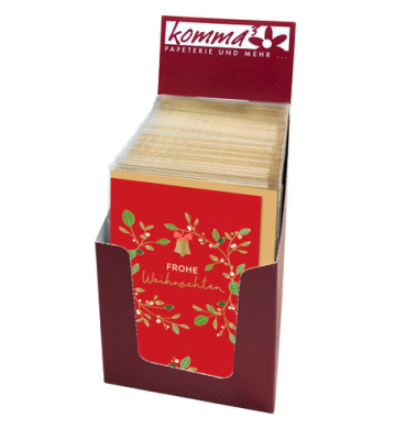 Weihnachtskarte  sortiert