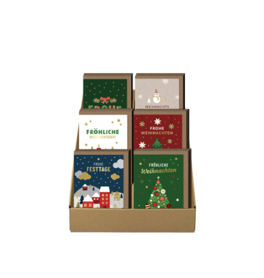 Weihnachtskarte  sortiert