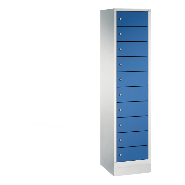4064615806804 -  Spind Evolo48 Steckplatz 185x42x50cm lgr ebl 4064615806804 C+P