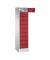 Spind Evolo48 Steckplatz 185x42x50cm lgr/rrt