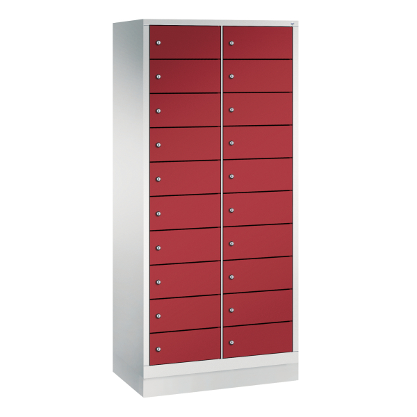 4064615806897 -  Spind Evolo48 Steckplatz 180x81x50cm lgr rrt 4064615806897 C+P