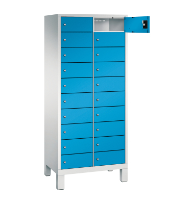 Spind Evolo48 Steckplatz 170x81x50cm lgr/lbl