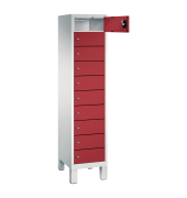 Spind Evolo48 Steckplatz 185x42x50cm lgr/rrt