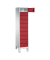 Spind Evolo48 Steckplatz 185x42x50cm lgr/rrt