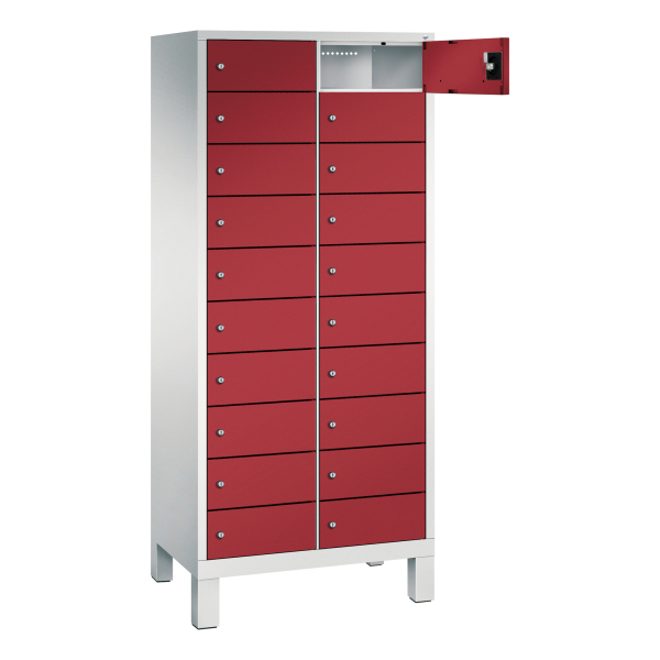 4066681155039 - Spind Evolo48 Steckplatz 170x81x50cm lgr rrt 4066681155039 CP-Möbel