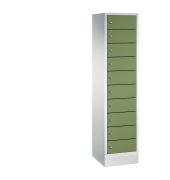 Spind Evolo48 Steckplatz 185x42x50cm lgr/resedagn