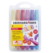 Faserschreiberetui 6ST Colori Glitter