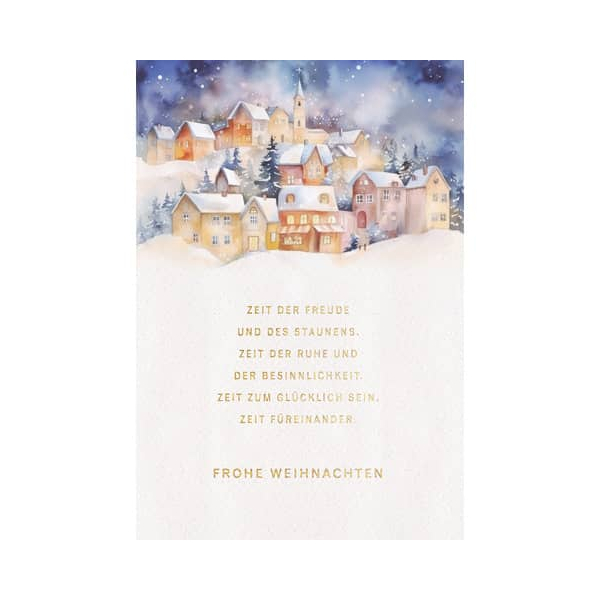 6 Stück Eulzer Weihnachtskarte 9004546554165 Eulzer