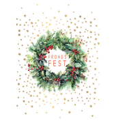 Weihnachtsgeldscheinkarte