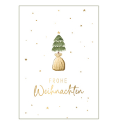 Weihnachtsgeldscheinkarte