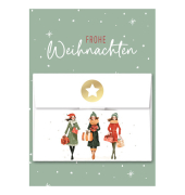 Weihnachtsgeldscheinkarte