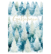 Weihnachtsgutscheinkarte