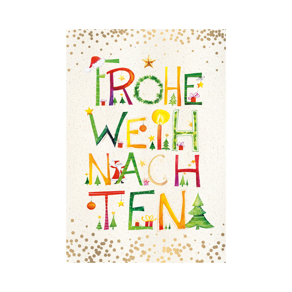 6 Stück Alpedia Weihnachtskarte 9004546573326 Head