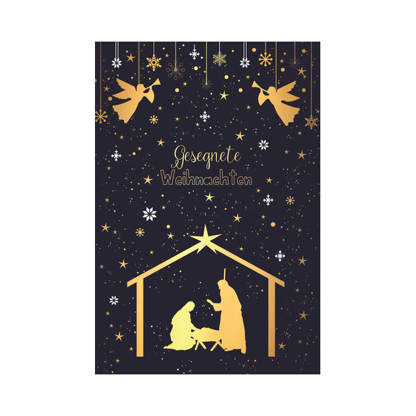 5 Stück SKORPION Weihnachtskarte heilig 9004546573722 SKORPION