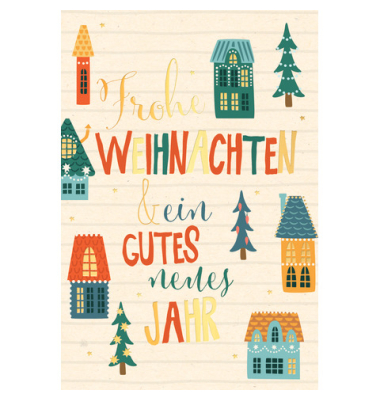 D.T.Weihnachtskarten unverpackt