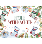 Weihnachtskarte midi