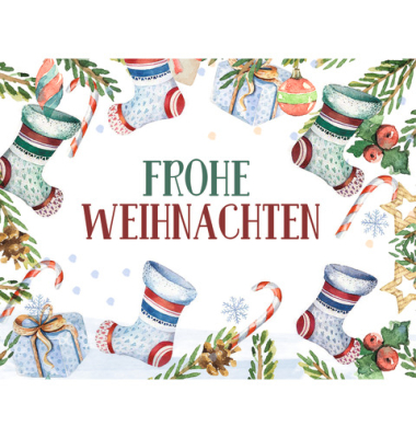 Weihnachtskarte midi