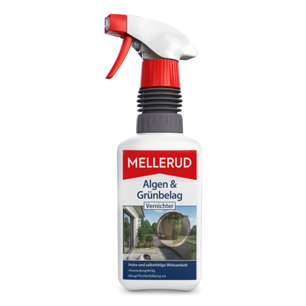 4004666002527 - MELLERUD Algen & Grünbelag Vernichter Beseitigt selbsttätig und mühelos Algen und Grünbeläge 500 ml - Sprühflasche 4004666002527 - MELLERUD Algen & Grünbelag Vernichter Beseitigt selbsttätig und mühelos Algen und Grünbeläge 500 ml - Sprühflasche