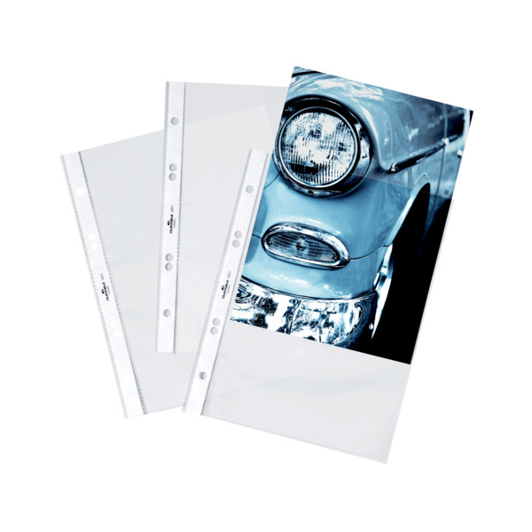 4005546214993 - Prospekthüllen PREMIUM QUALITY 265119 dokumentenecht mit Lochrandverstärkung A5 glasklar glatt oben offen 006mm 40055462149 25 Stück