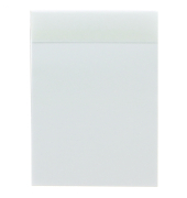 Notizblock 100101166, blanko, A7, 70g, grau, 50 Blatt (80 g/m²)