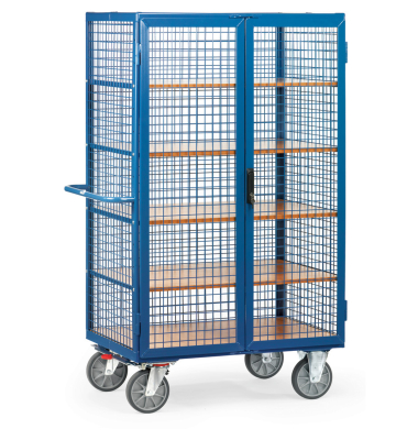 Kastenwagen LF100x68cm Gitter bl