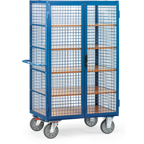 4017976019178 - Fetra fetra 5393 Schrankwagen Stahl pulverbeschichtet Traglast (max) 750 kg Brillantblau (RAL 5007)
