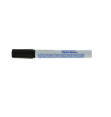 Flipchartmarker 304035790, Stift, schwarz, 1,5-3mm Rundspitze