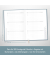 Passwort-Organizer A6+ Blue Gingko