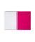 Notizbuch 1347400-30, pink, A5, kariert, 70g, 80 Blatt / 160 Seiten
