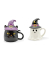 Tasse Spuk mit Deckel 2 Tlg Set