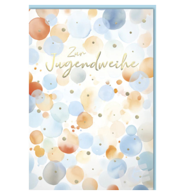 Jugendweihekarte