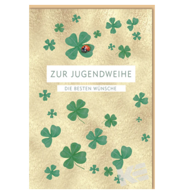 Jugendweihekarte
