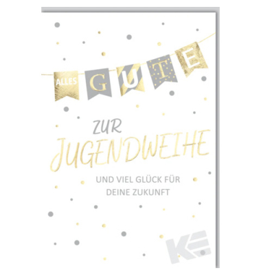 Jugendweihekarte