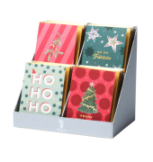 Weihn. Briefkarte Ho-Ho-Ho sortiert