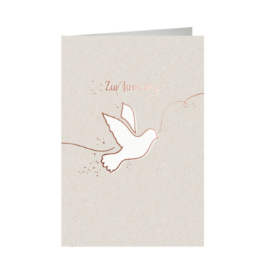 Gl&uuml;ckwunschkarten 15-1013 11,5x17 cm 115mm x 170mm (BxH) Vogel mehrfarbig