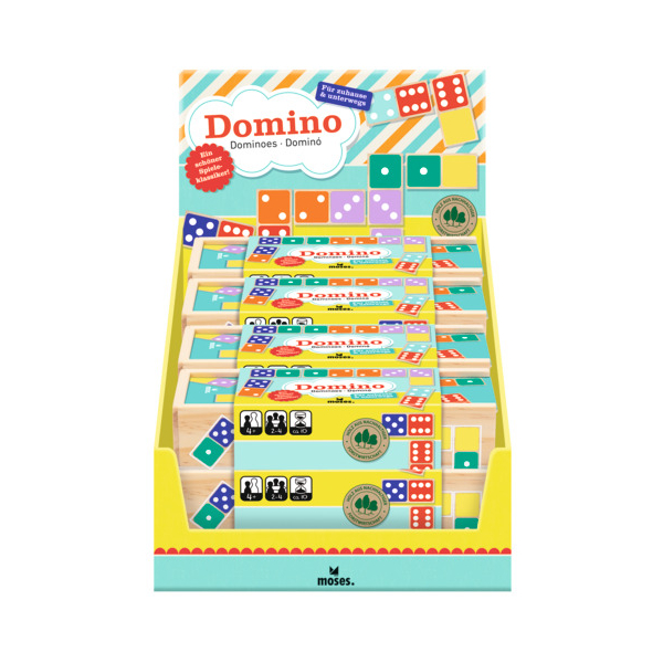 Moses Spiel Domino Holz 4033477382696 Moses