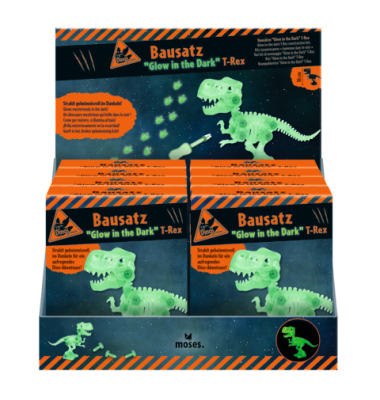 Dino Bausatz Glow in the Dark T-Rex