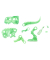 Dino Bausatz Glow in the Dark T-Rex