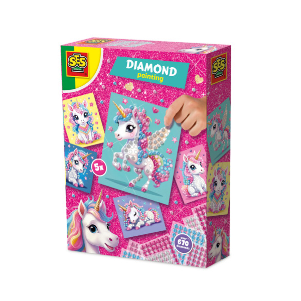 SES Creative Diamond Painting Einhorn 8710341147266 SES Creative
