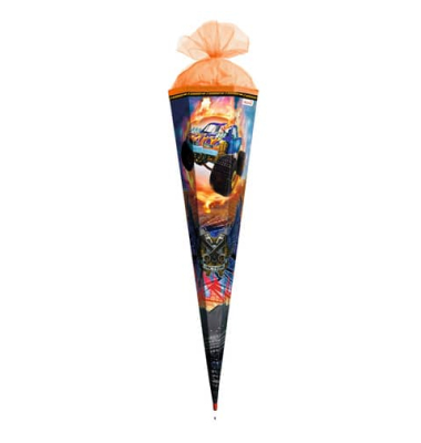 Schult&uuml;te 678841, Monstertruck Fire, 85cm, 6-eckig