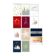 Weihnachtskarte ohne Text  sortiert